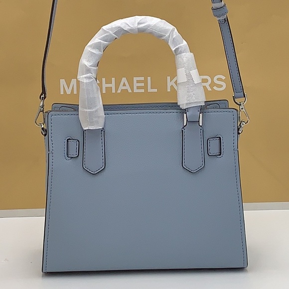 Michael Kors Hamilton Small Satchel Shoulder Crossbody Bag COLOR: Pale Blue
NWT - Picture 12 of 16